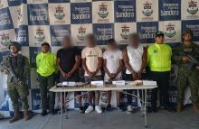 En Buenaventura, capturados en flagrancia cuatro presuntos integrantes del GDO ‘Los Shottas’