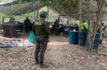 Ejército Nacional desmanteló un laboratorio que producía cerca de dos toneladas mensuales de droga en Casanare