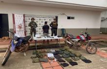 Ejército y Policía capturan en Mapiripán, Meta, a un sujeto por el delito de tráfico de material de guerra