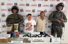 Capturados en Medellín dos presuntos integrantes del grupo delincuencial organizado Combo de Belén