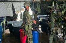 Ejército Nacional incauta más de una tonelada de clorhidrato de cocaína en Nariño