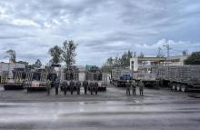 Ejército Nacional ingresa puente militar y 4 vehículos blindados que beneficiarán a más de 25.000 personas del cañón del Micay