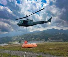 En Ocaña, Norte de Santander se intensifican labores para controlar incendio forestal