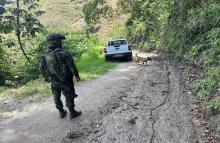 Ejército Nacional logra la recuperación de dos camionetas que habían sido hurtadas por el GAO-r Frente Ismael Ruiz
