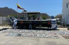 Armada de Colombia incautó más de 400 kilogramos de cocaína en el Caribe