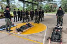 Ejército Nacional capacita a 22 soldados como socorristas militares
