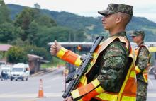 Más de 30 mil hombres y mujeres de las Fuerzas Militares fueron desplegados en esta Semana Santa