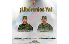 Soldados del Ejército secuestrados por GAO Eln en Cúcuta, Norte de Santander