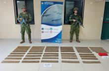 En Nariño, Armada de Colombia incautó más de cuatro mil cartuchos a bordo de una embarcación