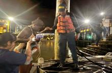 En el del Valle del Cauca, Marinos de Colombia salvaguardaron la vida de una mujer gestante