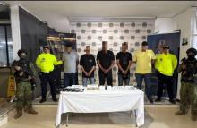 En el Caribe, Armada de Colombia capturó 4 integrantes del ‘Clan del Golfo’, entre ellos un cabecilla