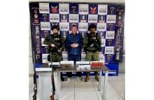 Gaula Militar y Fiscalía capturan en Bogotá a traficante de armas del Tren de Aragua