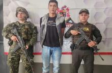 Ejército Nacional captura a presunto extorsionista del GAO residual frente 'Ismael Ruiz'