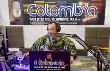 A través de las Emisoras del Ejército Nacional se invita a la comunidad a denunciar y brindar información sobre alias 'Miller'