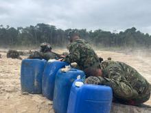 Ejércitos de Colombia y Brasil golpean economía ilícita de los Comandos de Frontera en una megaoperación militar contra la extracción ilegal minera