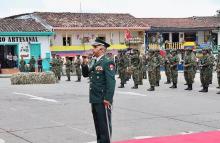El Batallón de Alta Montaña N.°5 en el Quindío, tiene nuevo comandante