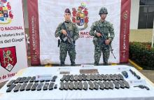 Ejército Nacional golpea capacidad logística de la Estructura Residual Rodrigo Cadete en Caquetá