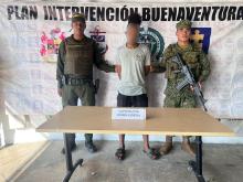Capturado en Buenaventura presunto integrante de ‘Los Espartanos’