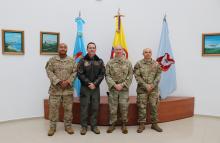 Próximo Jefe Militar de EE.UU. en Colombia conoció capacidades de la FAC