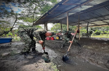 Ejército Nacional apoya a mujeres víctimas del conflicto