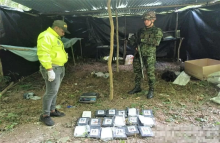Más de 300 kilos de clorhidrato de cocaína 