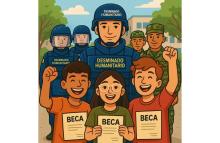 Brigada de Desminado del Ejército Nacional apoya la educación con entrega de becas