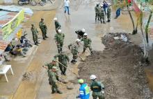 Ejército Nacional apoya a comunidades afectadas por emergencia invernal en Villavicencio