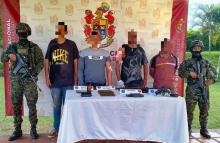 En combates del Ejército Nacional contra el Clan del Golfo, en Antioquia, deja capturas, material de guerra incautado, un menor recuperado y un muerto
