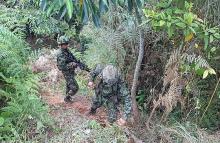 Tropas del Ejército Nacional sostienen combates contra la estructura residual ‘Jaime Martínez’ en zona rural de Jamundí   