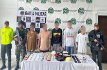 Golpe al grupo delincuencial autodenominado 'Cordillera' en Piedecuesta, Santander