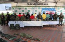 Ejército, Policía y Fiscalía capturan a ocho integrantes del Clan del Golfo en Risaralda