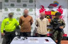 Capturados dos presuntos miembros del GAO Clan del Golfo en El Bagre, Antioquia