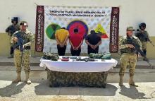 Ejército Nacional captura a tres presuntos integrantes del ELN en Maicao, La Guajira