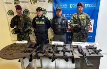 Ejército Nacional halló nuevo depósito ilegal de alias 'Iván Mordisco', en Puerto López, Meta
