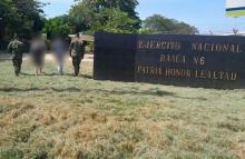 Dos menores de edad reclutados por el GAO ELN fueron recuperados por tropas del Ejército Nacional