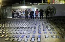 Ejército Nacional incauta más de 600 kilos de clorhidrato de cocaína en Uribia, La Guajira
