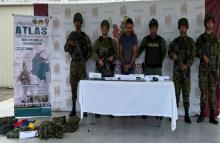 En Nariño, tropas del Ejército Nacional capturaron a alias El Paisa, cabecilla logístico de la estructura residual ‘Franco Benavides’