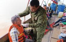 Rescatadas 23 personas tras naufragio en el río Caguán  
