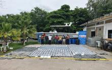 En el Caribe colombiano, incautada más de 1.6 toneladas de clorhidrato de cocaína en el caribe colombiano