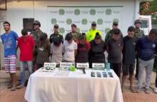 Ejército Nacional captura a 12 integrantes de la estructura delincuencial común organizada Las Triadas, en San José del Guaviare