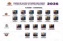 20 oficiales de las Fuerzas Militares fueron seleccionados para adelantar el Curso de Altos Estudios Militares y el Curso Integral de Defensa Nacional