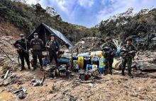 Contundente golpe tras la ubicación de elementos para la explotación ilícita de yacimientos mineros en el Oriente antioqueño