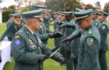 265 cadetes de las compañías Caldas y Ayacucho reciben su daga