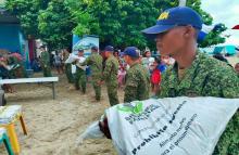 Armada de Colombia realiza jornada de apoyo al desarrollo en Sucre