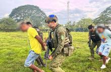 En los departamentos de Bolívar y Sucre, capturados 11 presuntos integrantes del Clan del Golfo