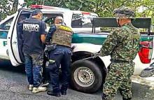   Soldados de la Cuarta Brigada logran el rescate de una persona al parecer secuestrada por dos sujetos en Ituango