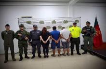Capturados tres presuntos integrantes de la Estructura Primera 'Armando Ríos' en Calamar, Guaviare