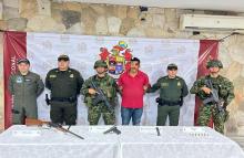 Capturado alias Drácula, cabecilla de milicias del Frente ‘Juan Fernando Porras Martínez’ del ELN