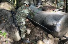 En Norte de Santander, Ejército Nacional ubica 7 laboratorios para el procesamiento de sustancias ilícitas del GAO ELN