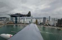 Competencia deportiva en Cartagena es acompañada por Fuerza Aeroespacial